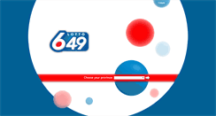 Desktop Screenshot of lotto649.ca